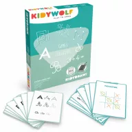 Kidywolf rajzkártya Kidydraw Mini rajztáblához Játék és tanulás csomagolás