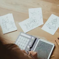 Kidywolf Kidydraw Mini rajzkártya doboza 60 darabos mesék és állatok kiadással