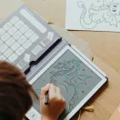 Kidywolf Kidydraw Mini rajzkártya csomagolása 60 darabos mesék és állatok kiadással