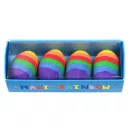 Rex London 4 darabos Magic Rainbow tojás radír készlet kék díszdobozban