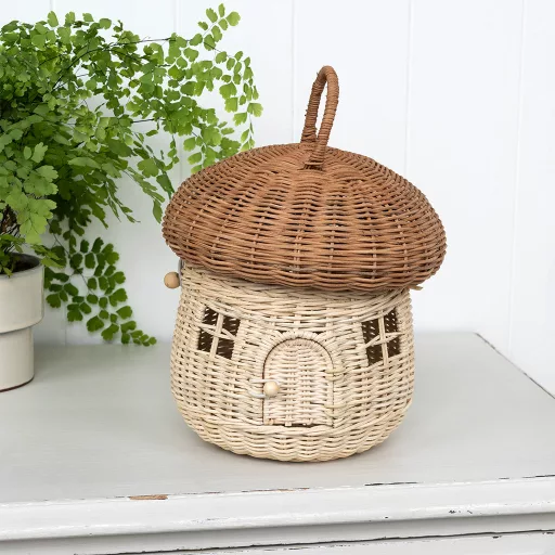 Rex London rattan gomba házikó