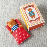 Rex London mini mackó gyufásdobozban