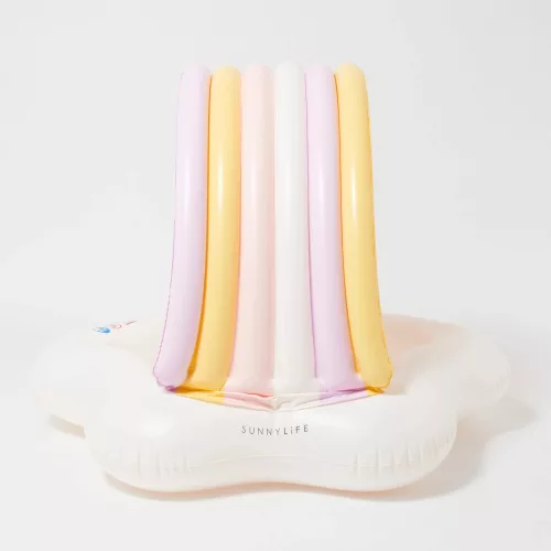 Sunnylife Felfújható Baba Pancsoló Árnyékolóval - Princess Swan részletei