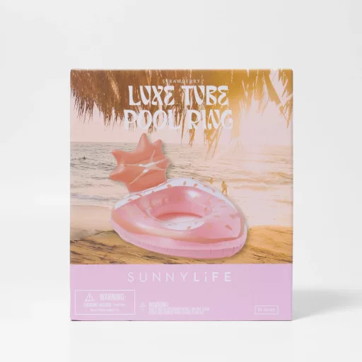 Sunnylife Luxe úszógumi - Strawberry Pink