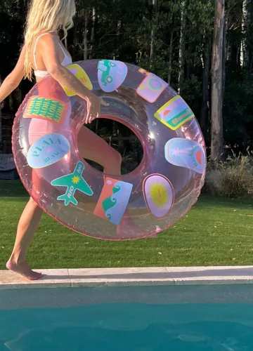 Sunnylife Beach Hopper Úszógumi - Használatban