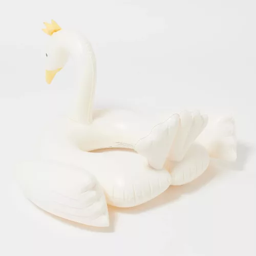 Sunnylife Princess Swan Úszógumi használat közben