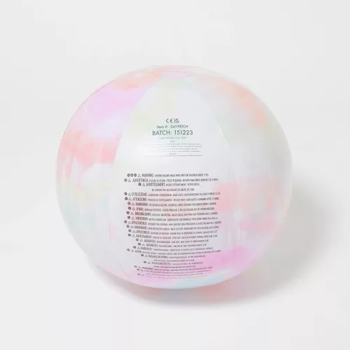 Sunnylife Úszógumi Felfújható Strandlabdával - Tie Dye részletei