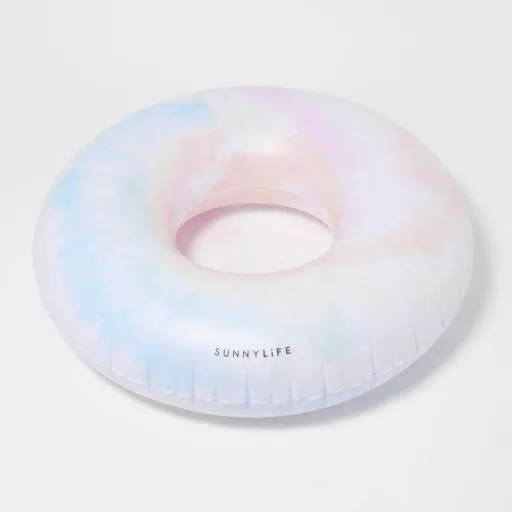Sunnylife úszógumi - felfújható strandlabdával Tie Dye