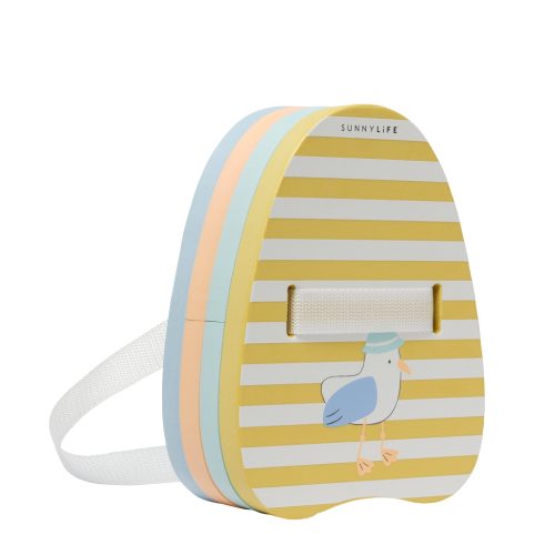 Sunnylife Hátúszó - Sid the Seagull Mustard Stripe