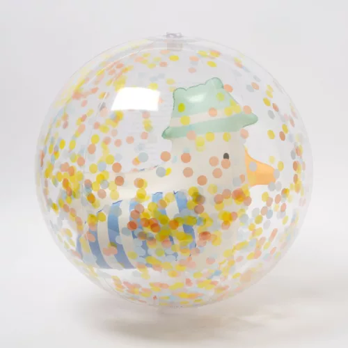 Sunnylife 3D Felfújható Strandlabda - Sid the Seagull Blue Stripe - Alternatív nézet