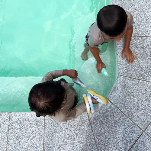 Sunnylife Merülőjáték Szett - Sid the Seagull használat közben