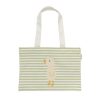 Sunnylife gyerek vászon strandtáska - Duck Sage Stripe