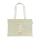 Sunnylife gyerek vászon strandtáska - Duck Sage Stripe