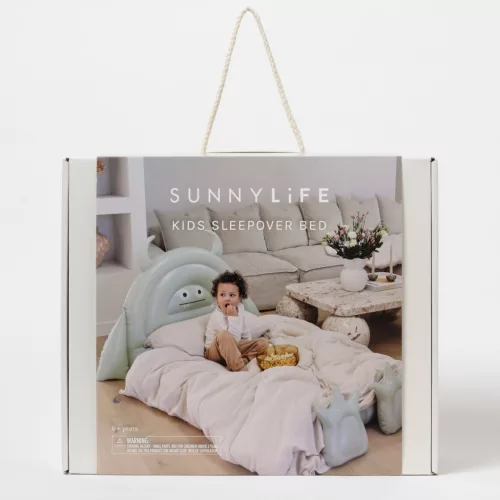Sunnylife Felfújható Gyerekágy - Monster Sage - Használatban