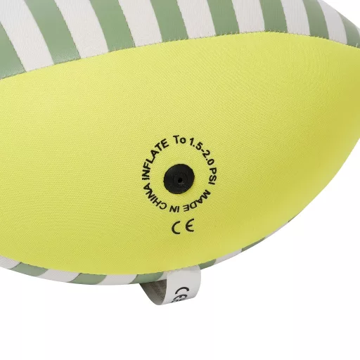 Sunnylife neoprén felfújható rögbi labda - Tides Out Citrus