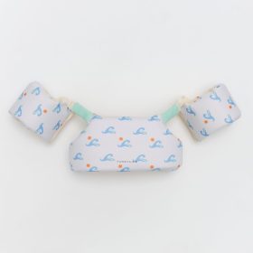   Sunnylife úszómellény karúszóval 4-6 év Sid the Seagull Blue Wave