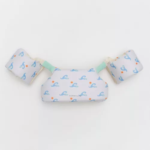 Sunnylife Úszómellény Karúszóval - Sid the Seagull Blue Wave