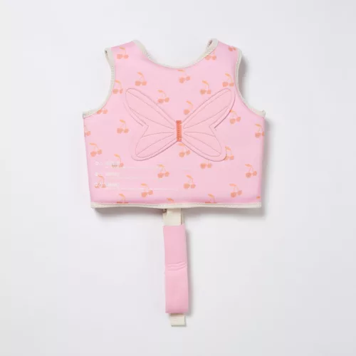 Sunnylife Cotton Candy Cherry Úszómellény - Használat közben