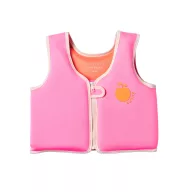 Sunnylife gyerek úszómellény 3-6 év - Peach Neon Pink