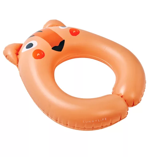 Sunnylife gyerek úszógumi hátul nyitott - Tino the Tiger Clay