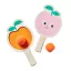 Sunnylife tépőzáras labdaelkapó játék - Poppy the Peach Multi