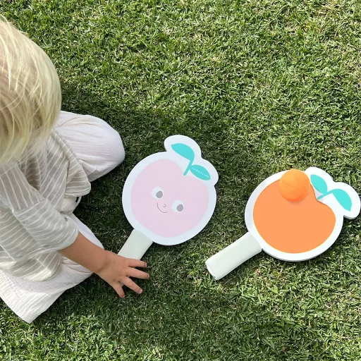 Sunnylife tépőzáras labdaelkapó játék - Poppy the Peach Multi