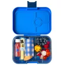 Yumbox Panino 4 rekeszes cápás uzsonnás doboz nyitott állapotban
