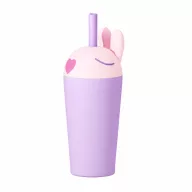 Asobu Bestie Sippy Nyuszi lila és rózsaszín hőtartó gyerek kulacs