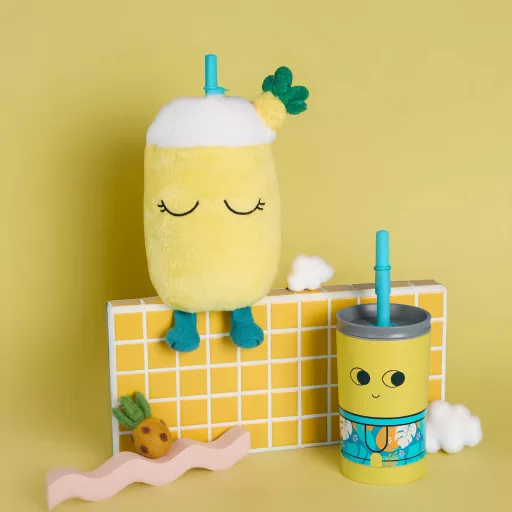 Asobu Fuzzie plüss kulacs - Pip 350 ml