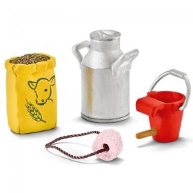 Schleich 42291 Tehénfejő Szett És Takarmány