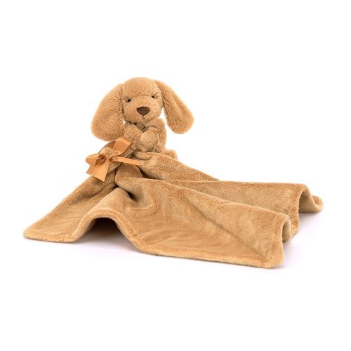 Jellycat szundikendő - Toffee kutyus