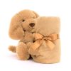 Jellycat szundikendő - Toffee kutyus