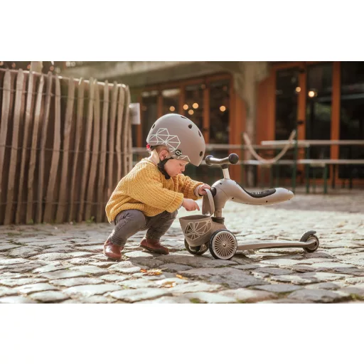 Scoot and Ride Highwaykick 1 Lifestyle - Brown Lines