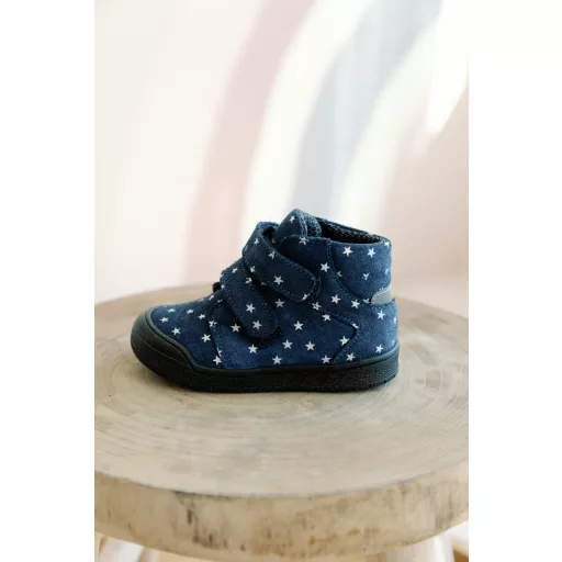 TD Shoes őszi vízálló cipő - Kék csillagos