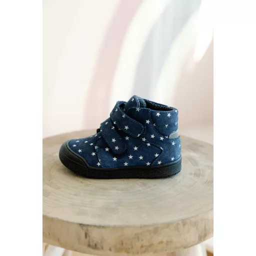 TD Shoes őszi vízálló cipő - Kék csillagos