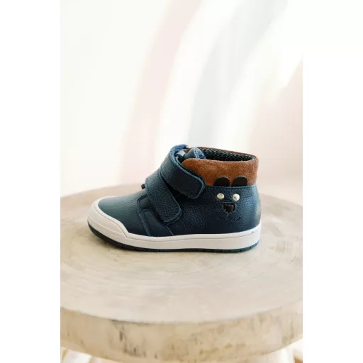 TD Shoes őszi vízálló cipő - Kék macis