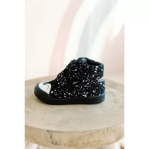 TD Shoes őszi vízálló cipő - Pöttyös sünis