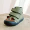 TD Shoes őszi vízálló cipő - Zöld macis