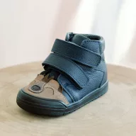 TD Shoes őszi vízálló cipő - Kék sünis