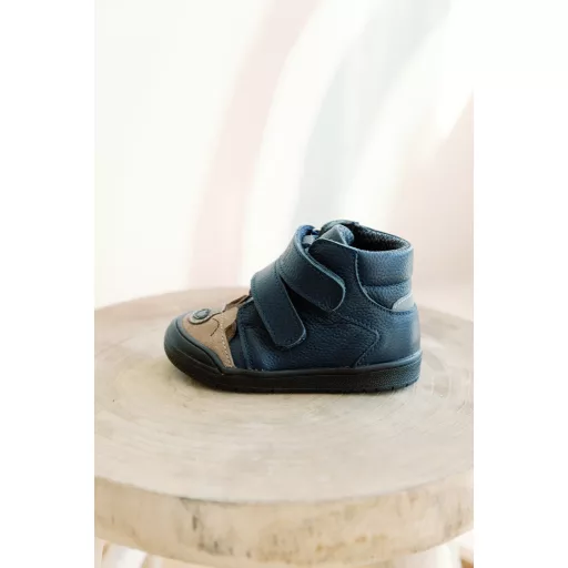 TD Shoes őszi vízálló cipő - Kék sünis