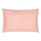 Little Dutch Blooming Safari 60x70 cm-es rózsaszín organikus pamut párnahuzat sarokmintával