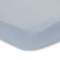 Little Dutch gumis lepedő 90x200 cm Pure Denim Blue