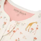 Little Dutch téli hálózsák Blooming Safari cipzár és nyakrészlet becsípődésgátló füllel