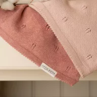 Little Dutch kötött babatakaró - Pure Pink Blush
