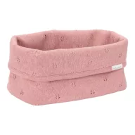   Little Dutch kötött tároló doboz 25x15 cm - Pure Pink Blush