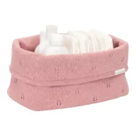  Little Dutch kötött tároló doboz 25x15 cm - Pure Pink Blush