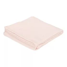Little Dutch textilpelenka 120x120 cm - pure soft pink