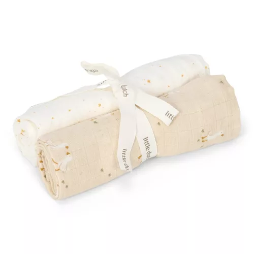 Little Dutch muszlin textilpelenka 70x70 - Little Goose