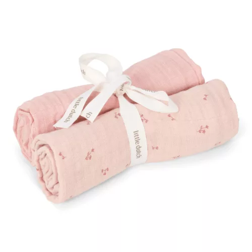 Little Dutch muszlin textilpelenka 70x70 - Pure Blossom