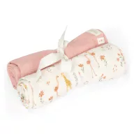 Little Dutch Blooming Safari 2 darabos muszlin textilpelenka szett masnival átkötve